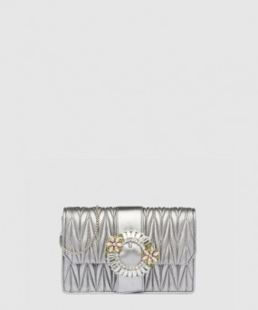 미우미우 마테라쎄 플라워 미니백 5BH095