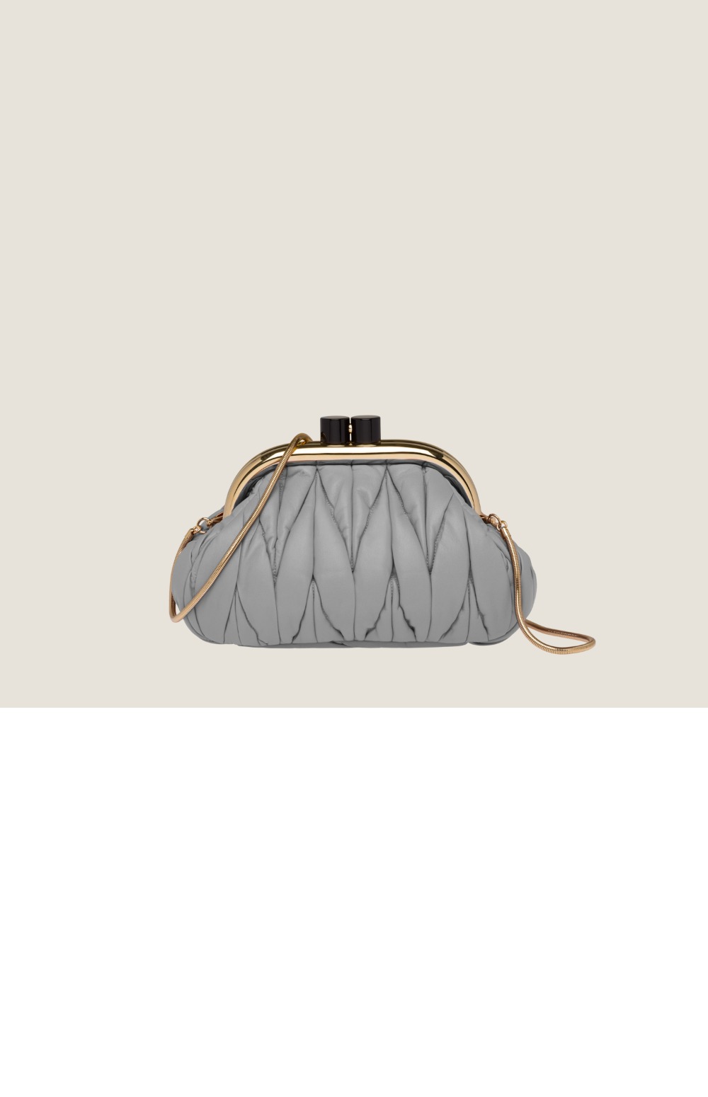 미우미우 벨 핸드백 5BK011