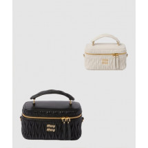 미우미우 마테라쎄 나파 가죽 숄더백 5BH226