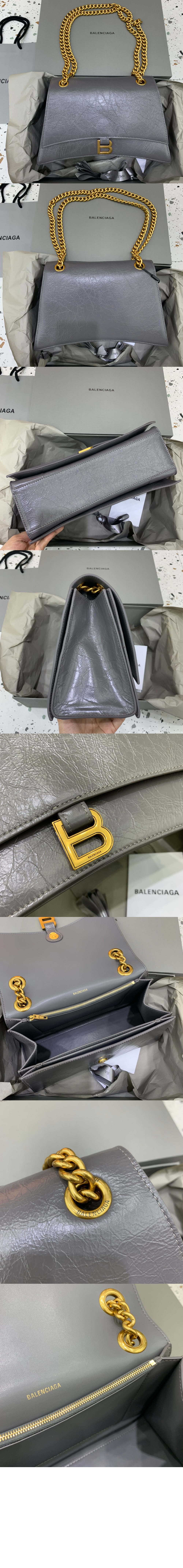 발렌시아가 크러쉬 미듐 체인백 716393