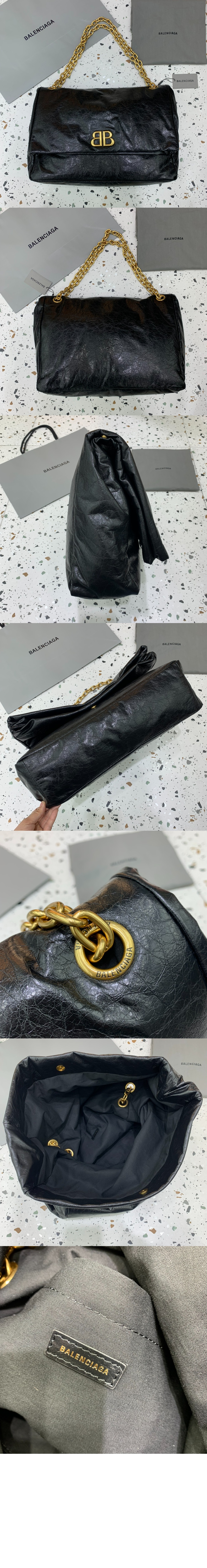 발렌시아가 모나코 라지 체인백 765933