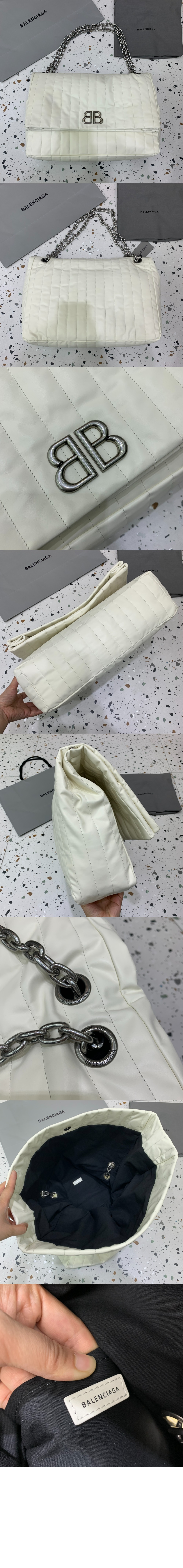 발렌시아가 모나코 라지 퀼트 체인백 765933