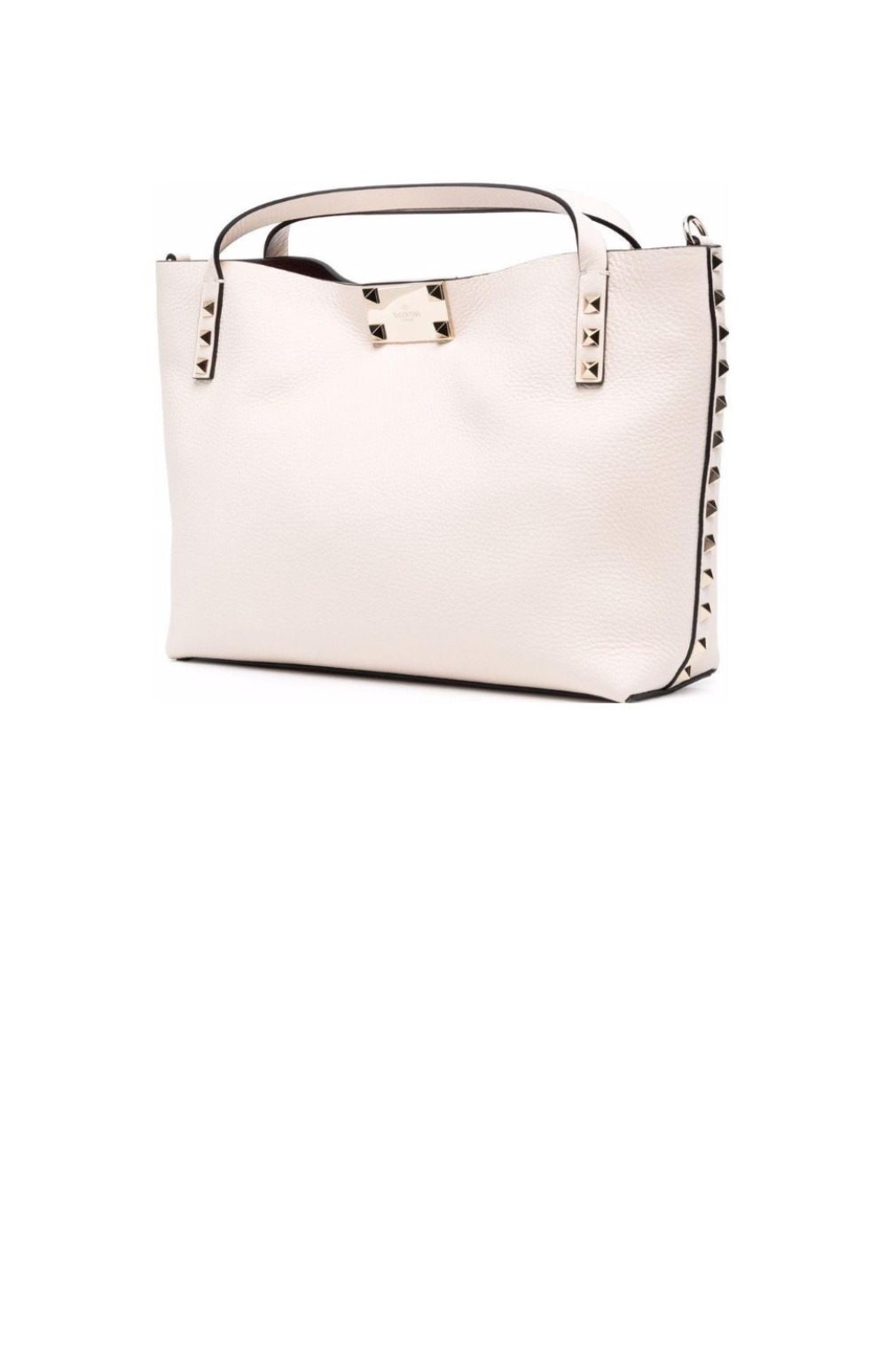 발렌티노 콘트라스트 라이닝 락스터드 백