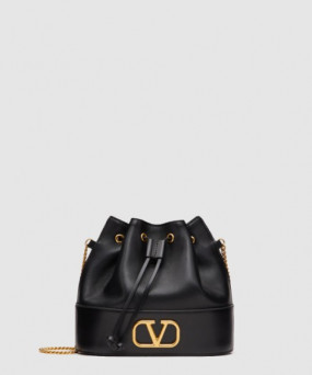발렌티노 양가죽 미니 버킷백