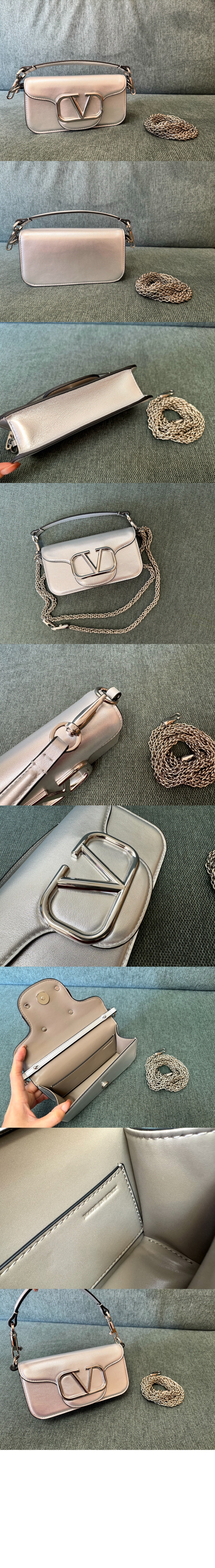 발렌티노 로고 숄더백 스몰