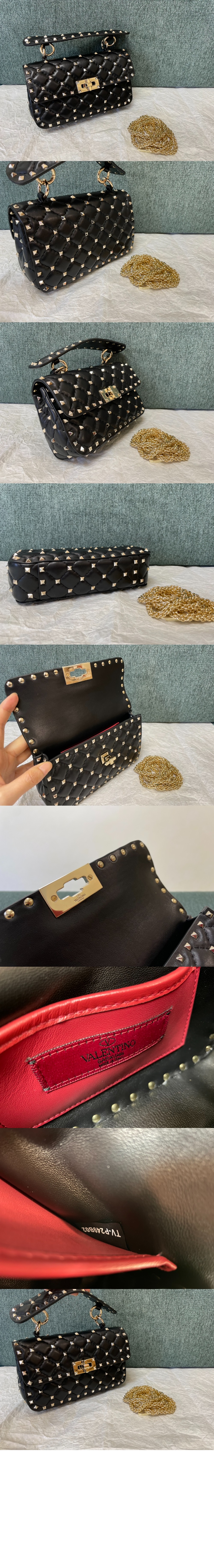 발렌티노 락스터드 스파이크백 스몰