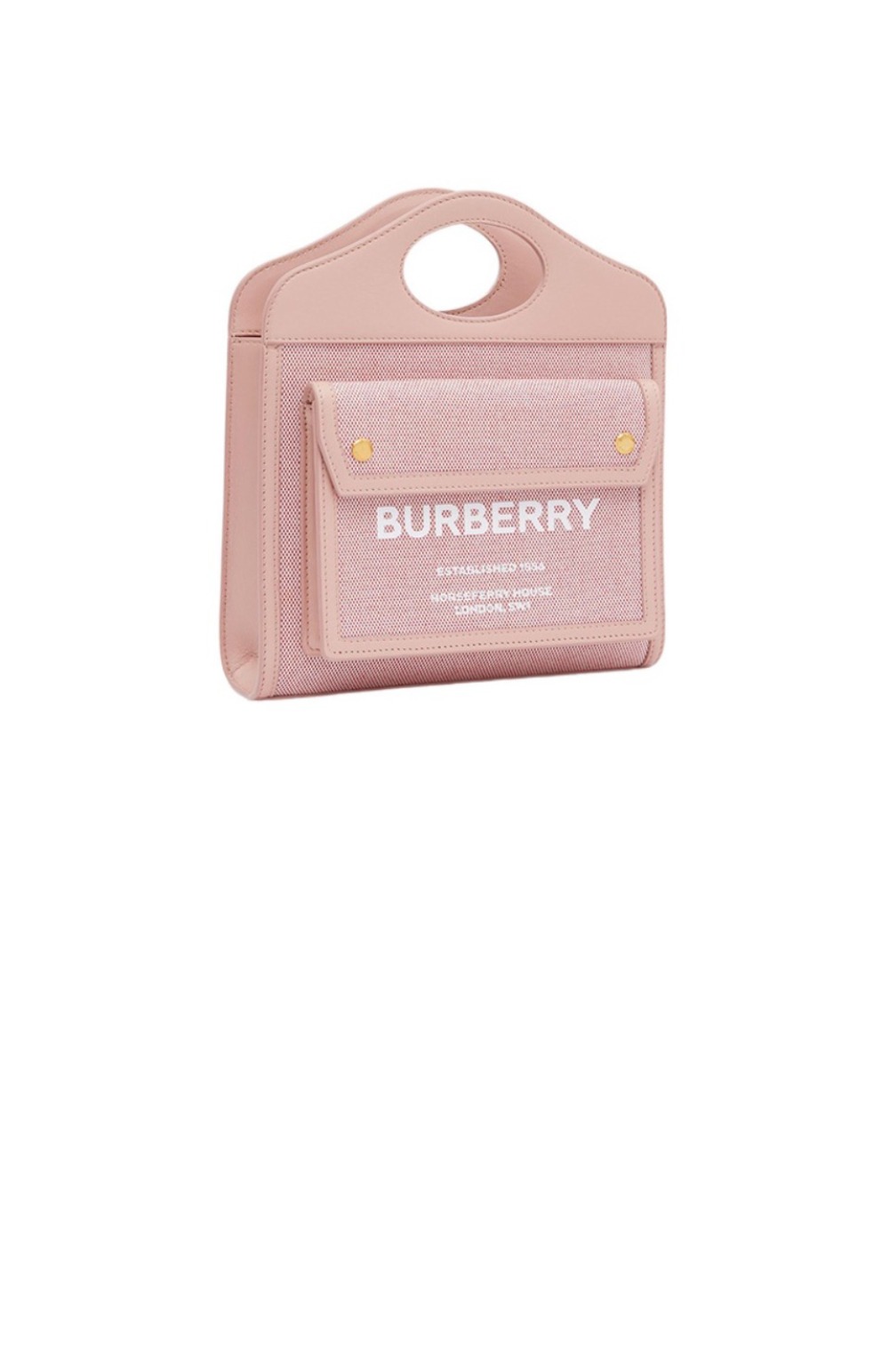 버버리 미니 포켓백 핑크 80633111