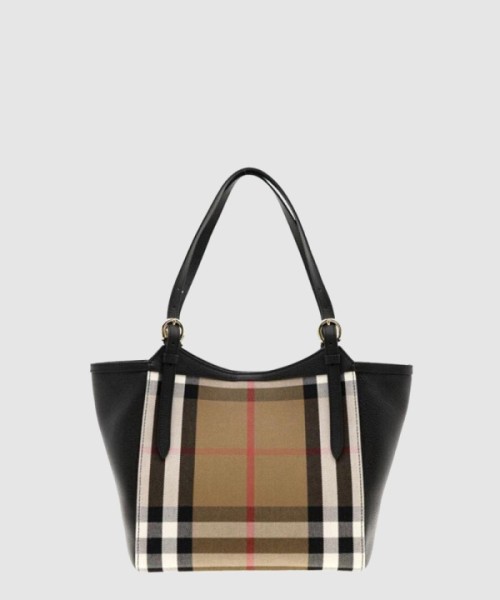 버버리 CANTERBY 체크 스몰 토트백 80737851