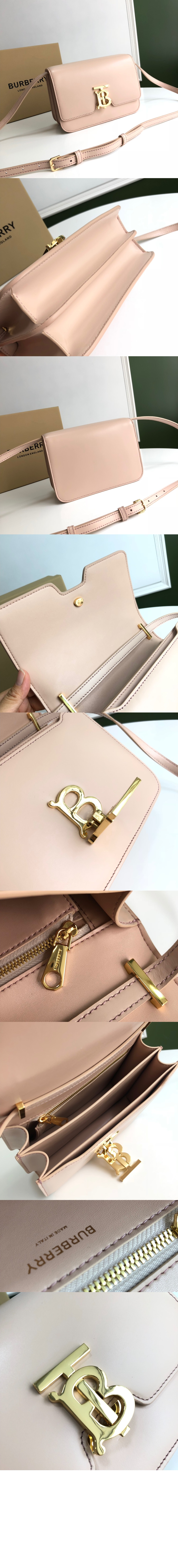 버버리 스몰 레더 TB 백