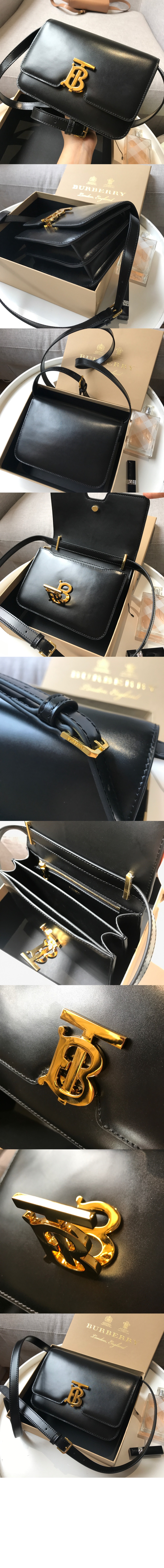 버버리 스몰 레더 TB 백