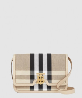 버버리 레더 TB 숄더백