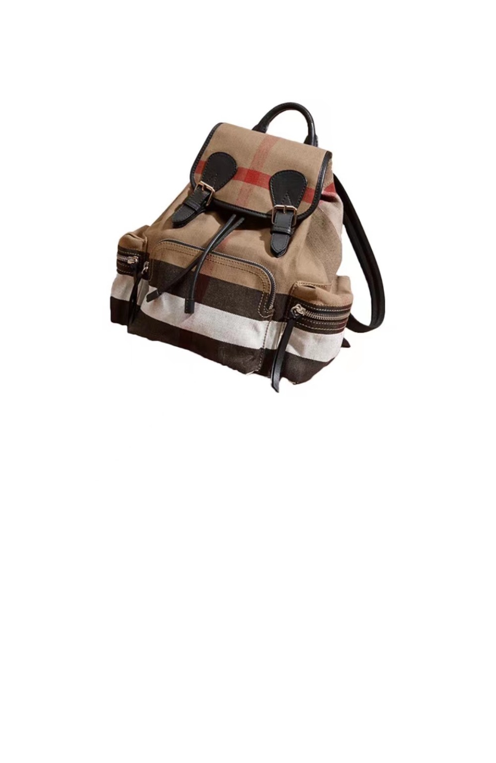 버버리 캔버스 체크 백팩 40302011
