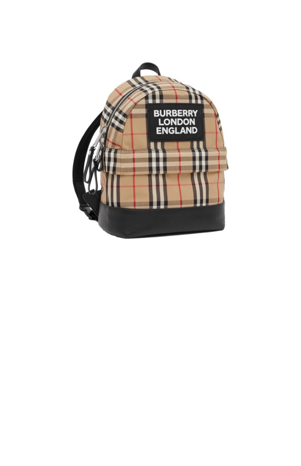 버버리 로고 아플리케 빈티지 체크백팩 80310061
