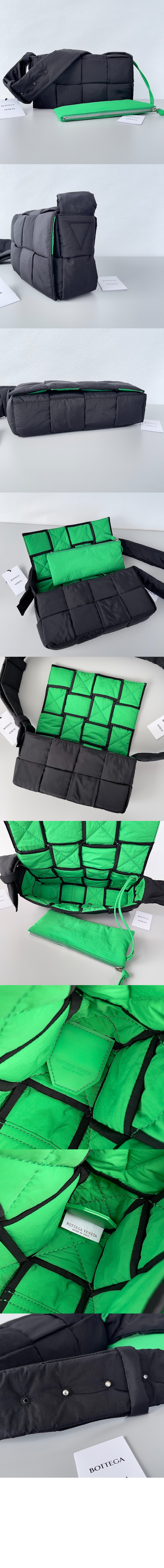 보테가베네타 패디드 테크 카세트백 628951