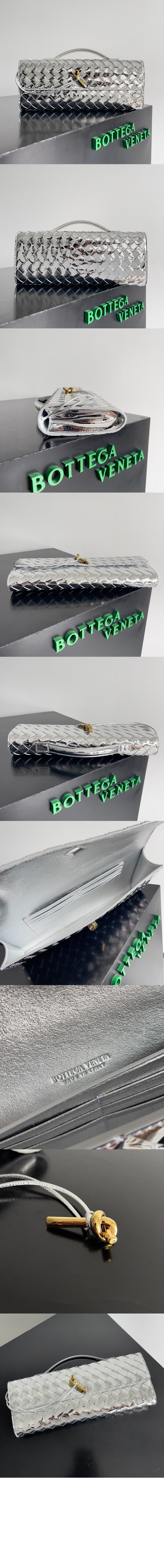 보테가베네타 롱 핸들 클러치 741511