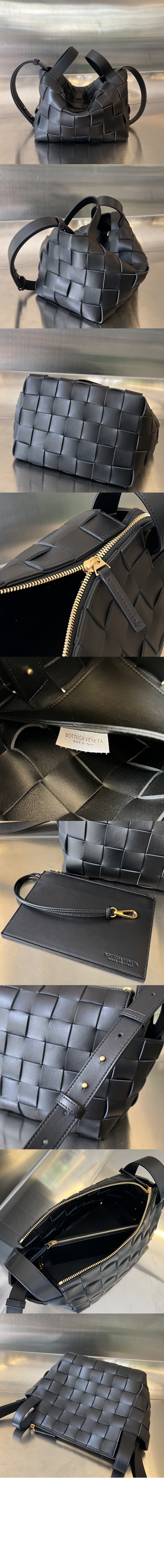 보테가베네타 스몰 볼링 카세트백 755132