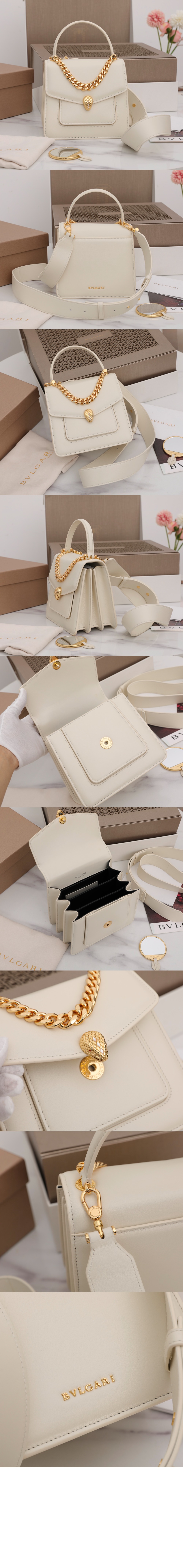 불가리 세르펜티 포에버 탑핸들백 291168