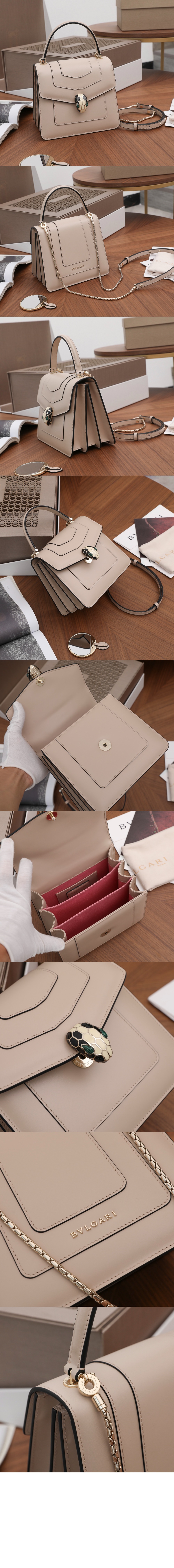 불가리 세르펜티 포에버 탑핸들백 290572