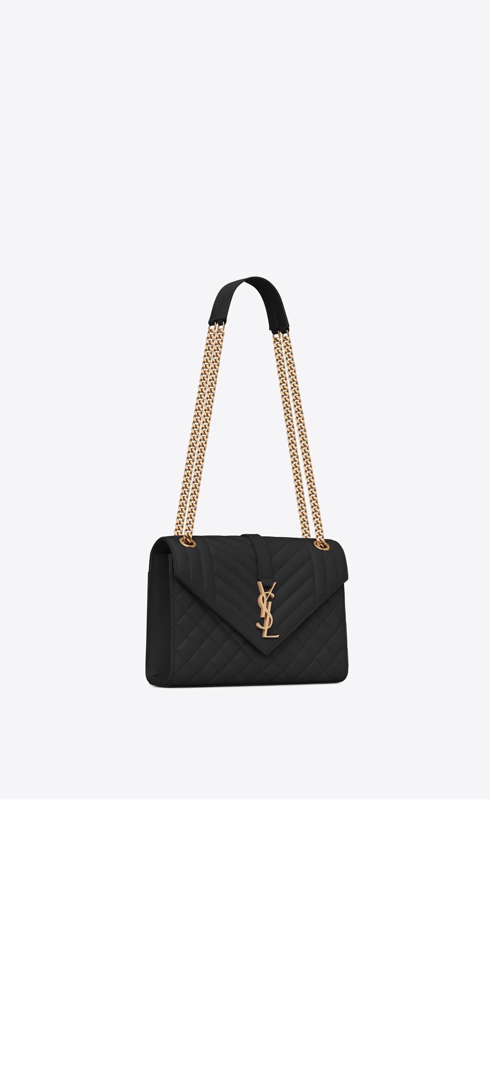 생로랑 엔벨로프 체인백 미듐 600185