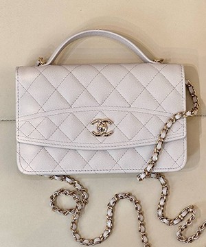 샤넬 25c 크루즈 WOC 탑핸들 미니백