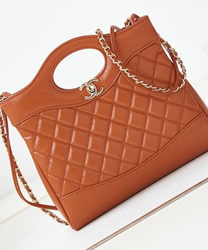 샤넬 31 라지 쇼핑백 토트백 금장