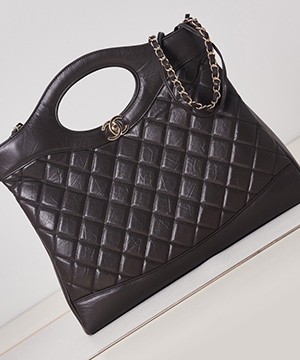 샤넬 31 라지 쇼핑백 토트백 금장