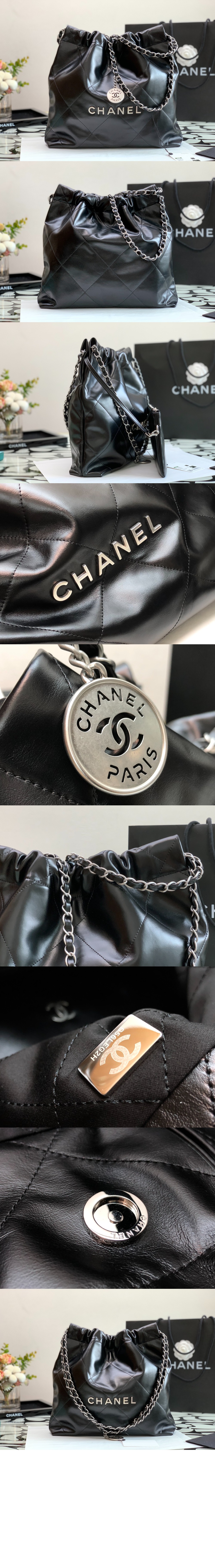 샤넬 22백 미듐 AS3261