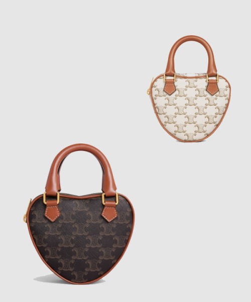 셀린느 하트 토트백 198222