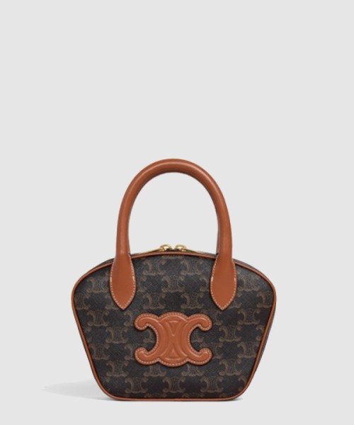 셀린느 트리오페 미니 볼링백 110462