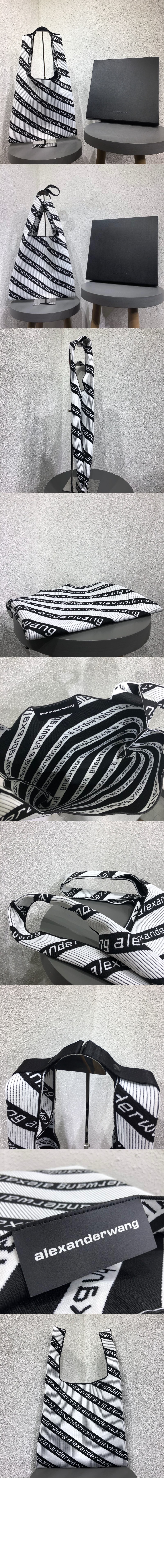 알렉산더왕 빈티지 프린트 쇼퍼백 2049T0