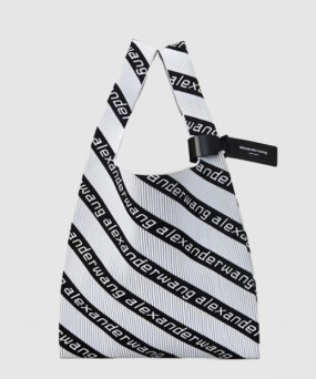 알렉산더왕 빈티지 프린트 쇼퍼백 2049T0