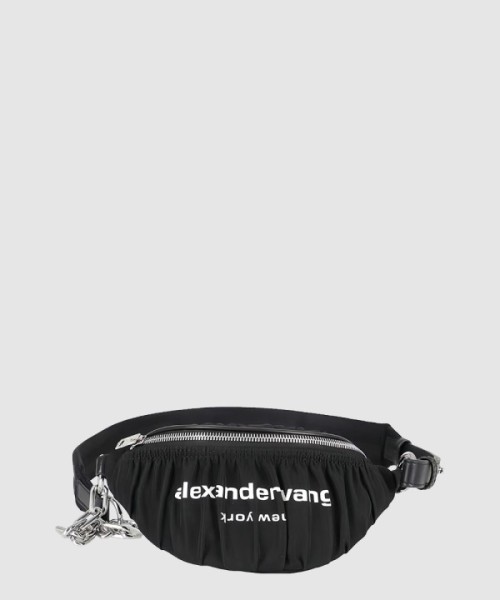 알렉산더왕 주름 체인 힙색 20121F