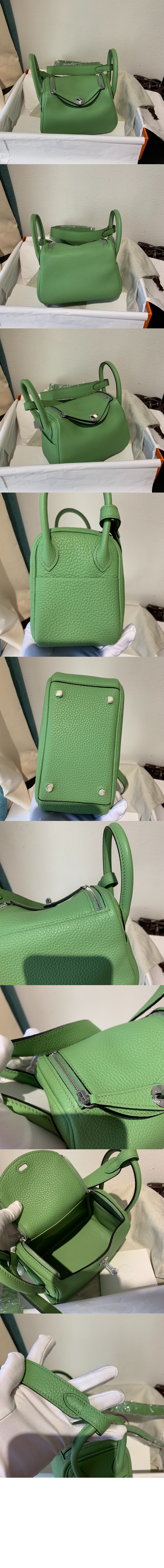 에르메스 스몰 린디 19 토트 숄더백