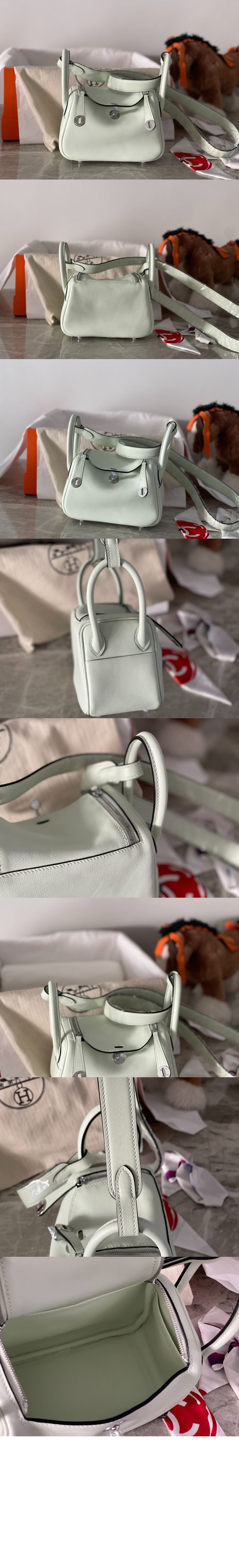 에르메스 스몰 린디 19 토트 숄더백