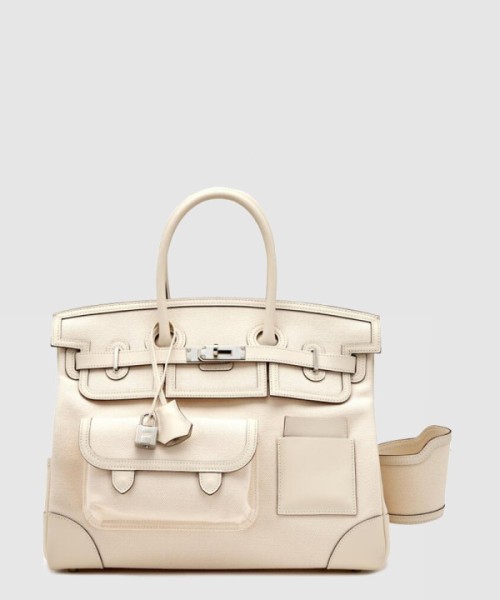 에르메스 캔버스 토트백