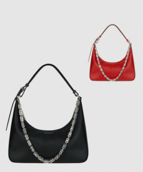 지방시 스몰 문 컷아웃 호보백