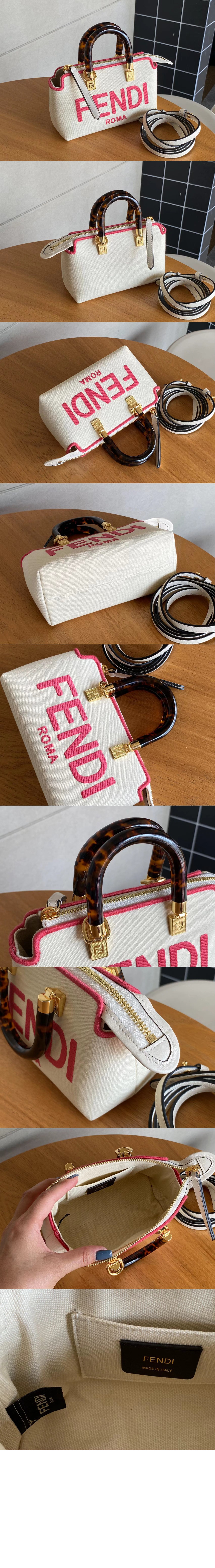 펜디 바이 더 웨이 미니 8BS067