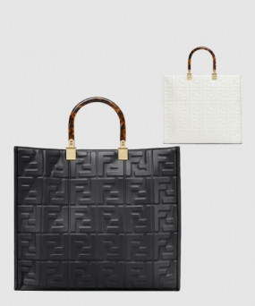 펜디 펜다체 선샤인 쇼퍼백 미듐 8BH386