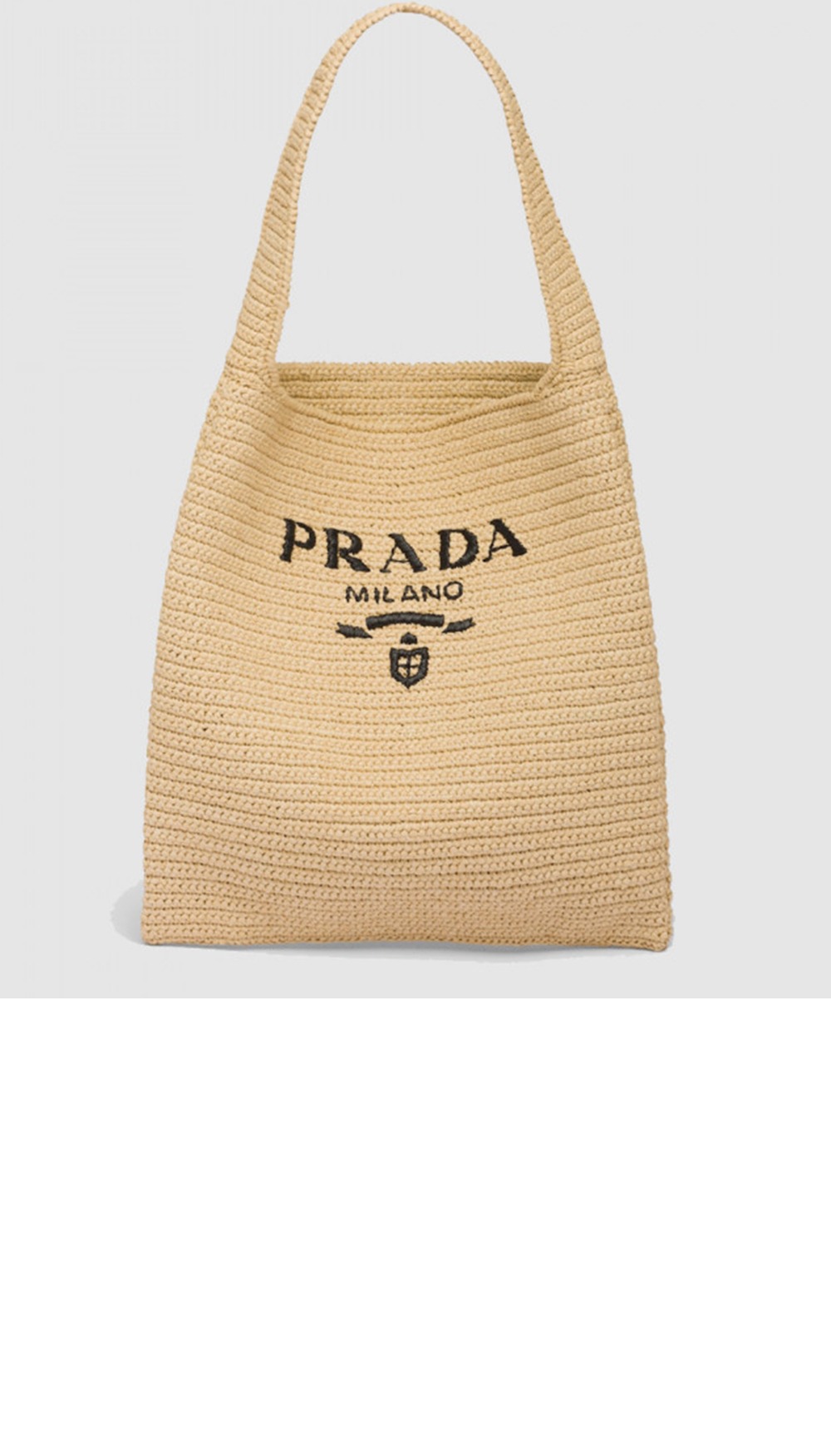 프라다 크로셰 토트백 1BC182