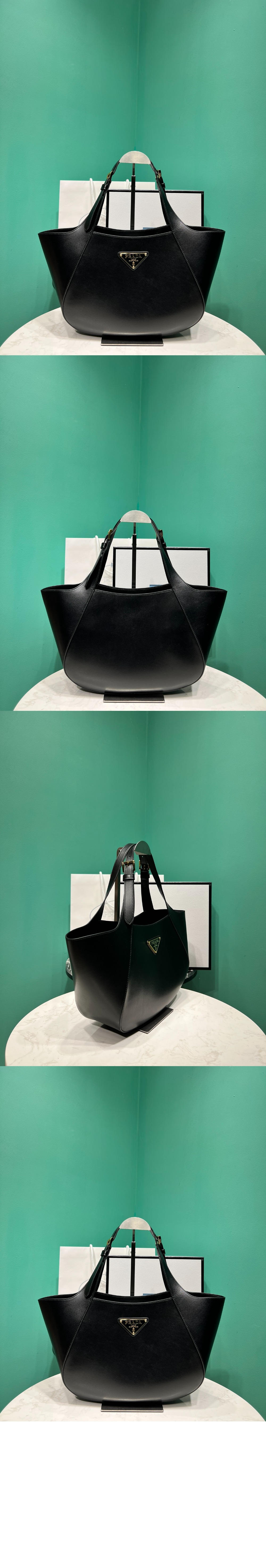 프라다 미디움 레더 토트백 1BG483