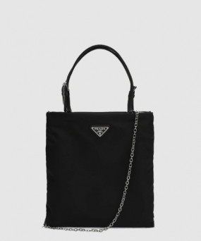 프라다 크리스탈 새틴 핸드백 1BA253