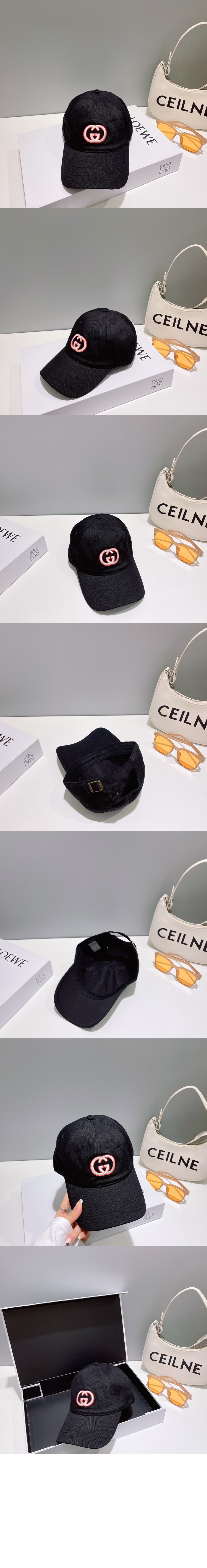 구찌 GG 슈프림 베이스볼 캡 663547