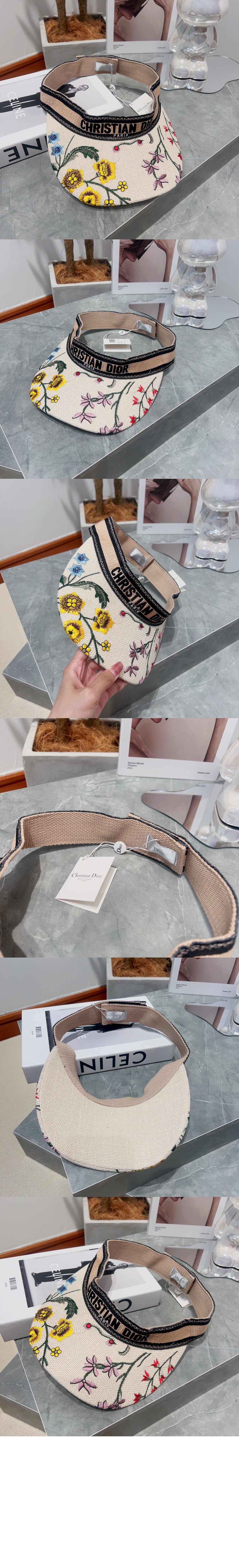 디올 크리스챤 바이저 캡 32PFL