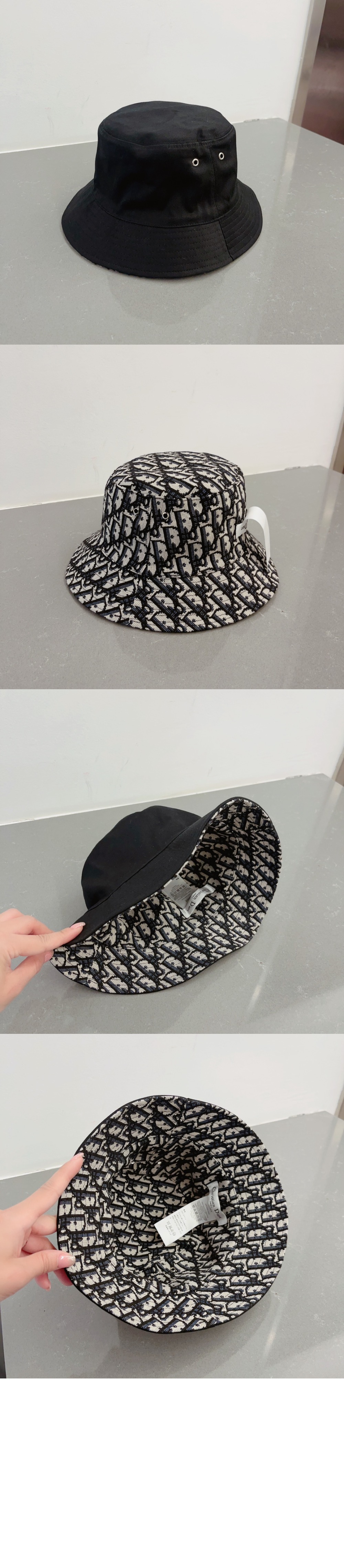 디올 테디 리버서블 버킷햇 95TDD