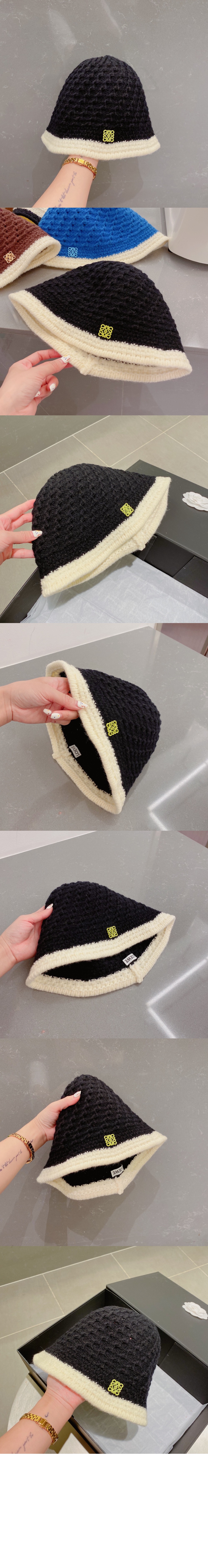 로에베 니트 벙거지