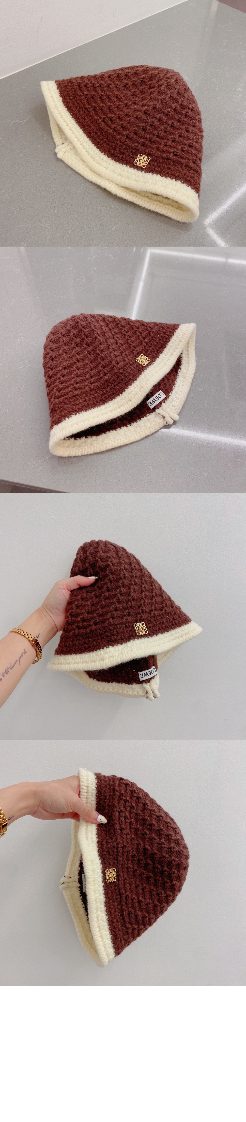 로에베 니트 벙거지