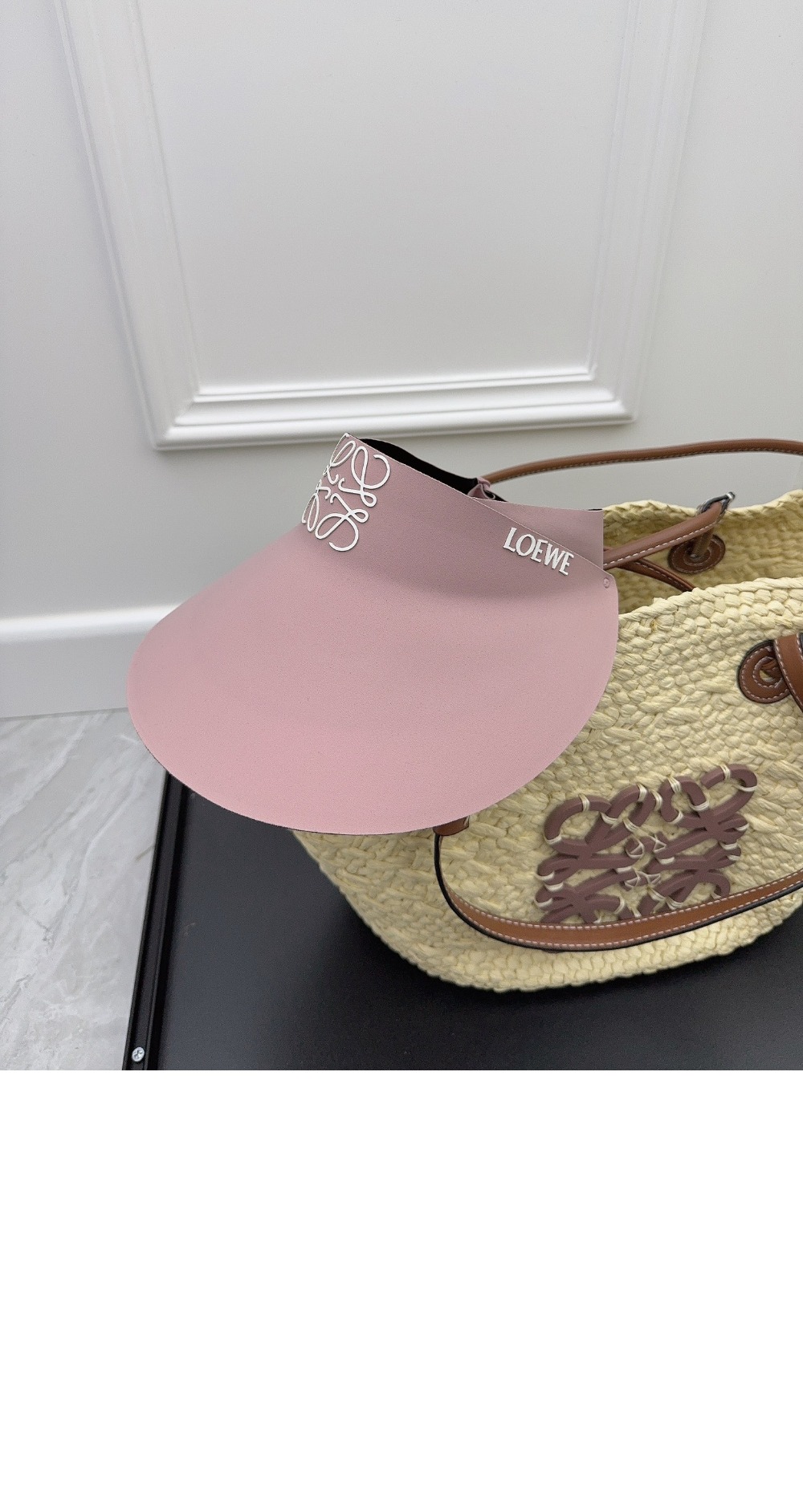 로에베 밀짚모자 선캡