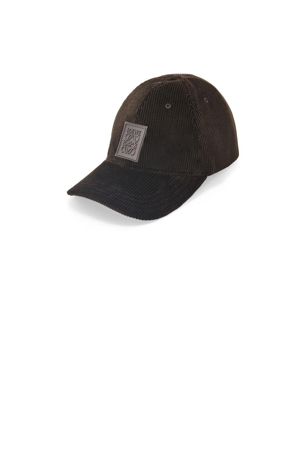 로에베 코듀로이 패치 베이스볼 캡