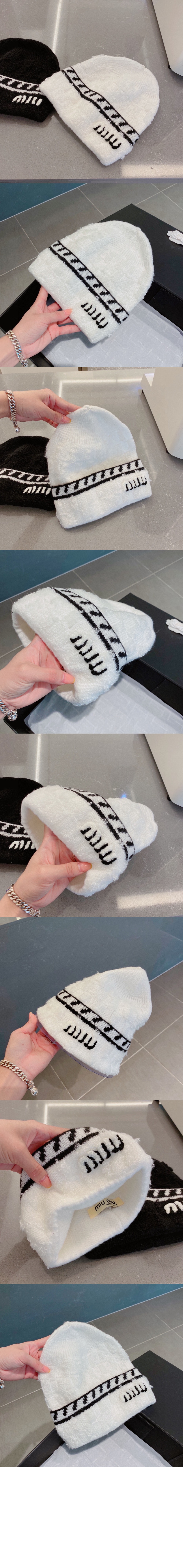 미우미우 니트모자 5HC333