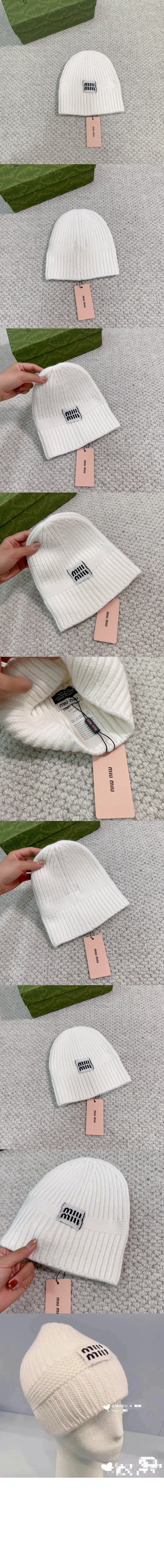 미우미우 니트모자 5HC319